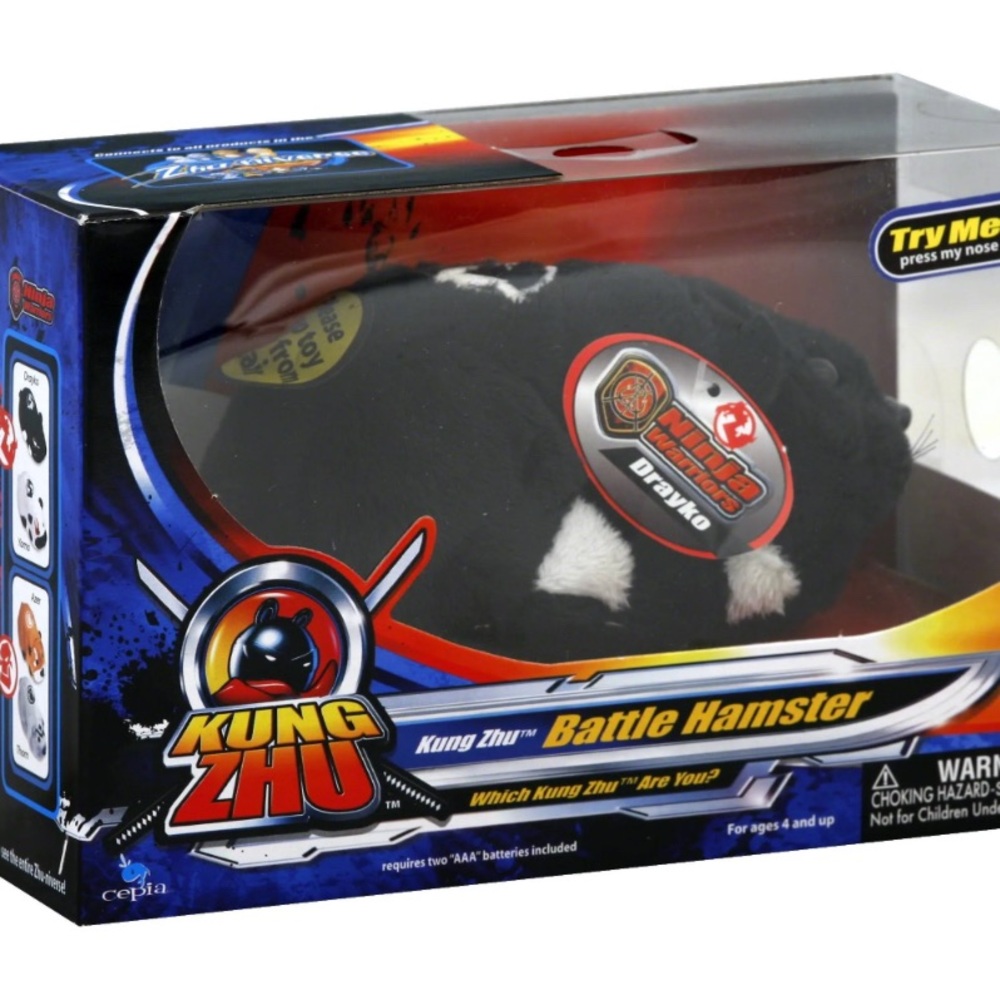 Kung Zhu Ninja Warrior Battle Hampster Drayko